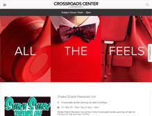 Tablet Screenshot of crossroadscenter.com
